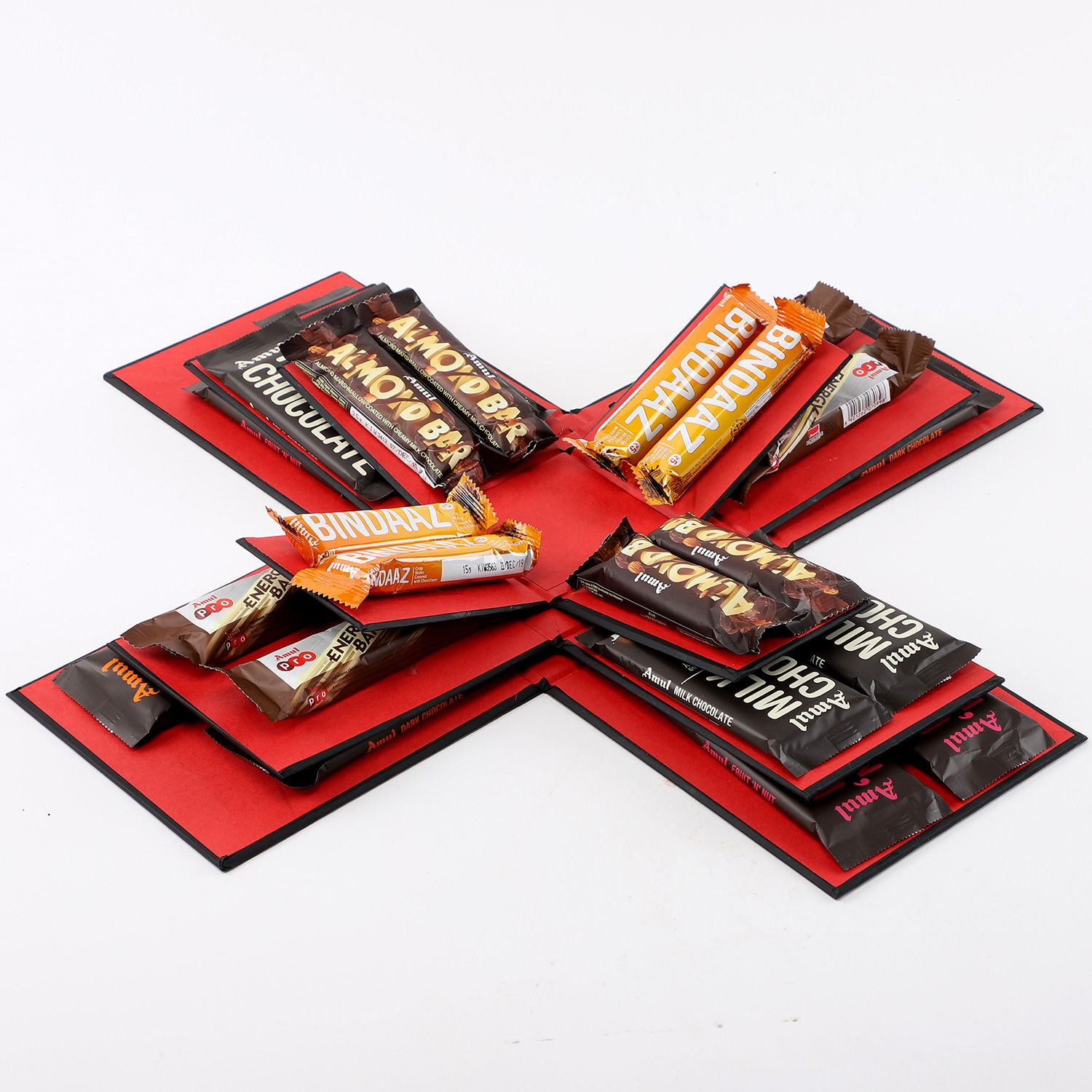 Buy/Send Amul Chocolates Explosion Box Online- Ferns N Petals