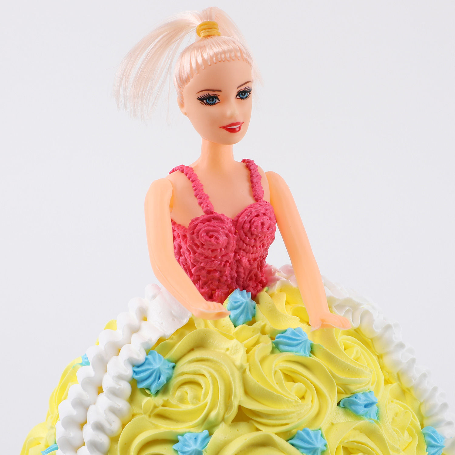 Buy/Send Rosy Barbie Cake Vanilla 2kg Online Ferns N Petals