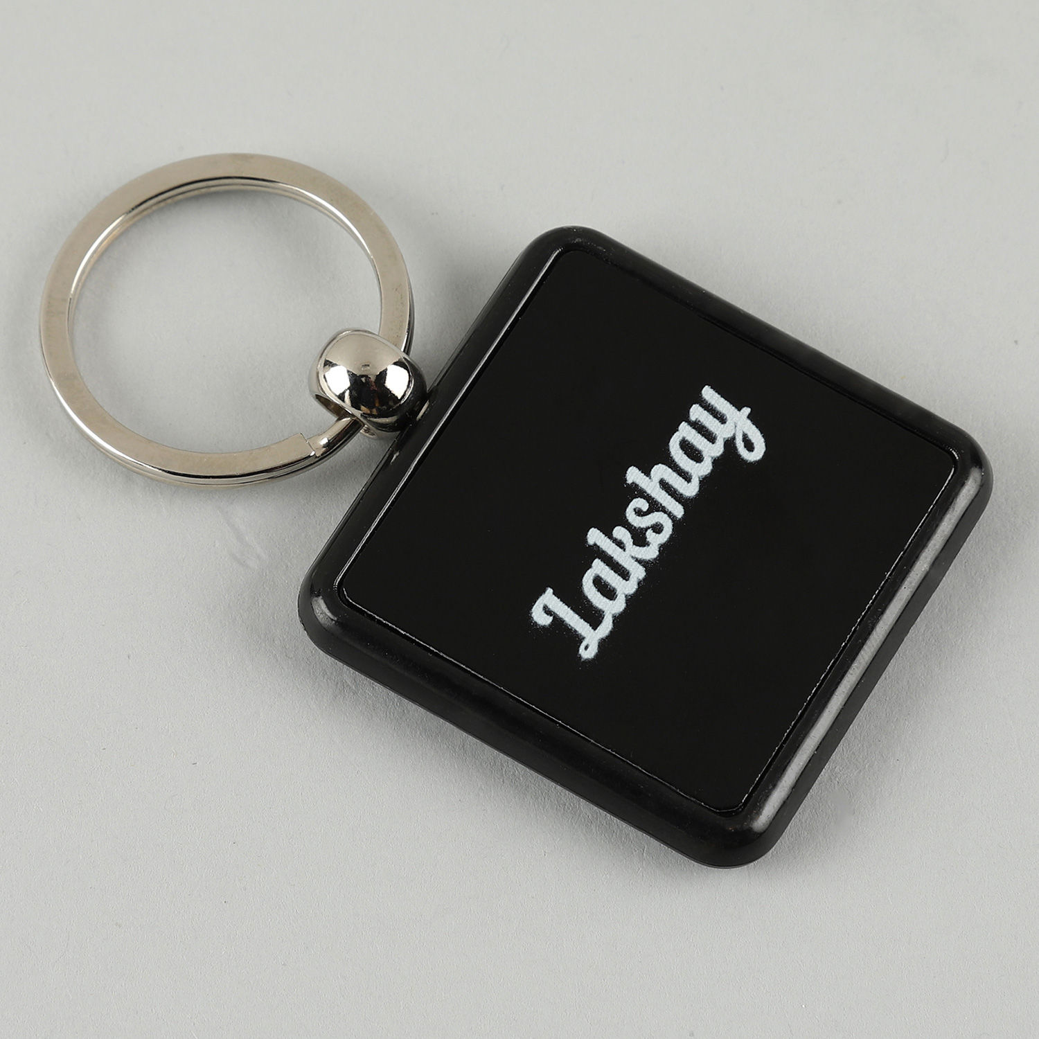 Buy/Send Personalised UV Print Square Keychain Online Ferns N Petals