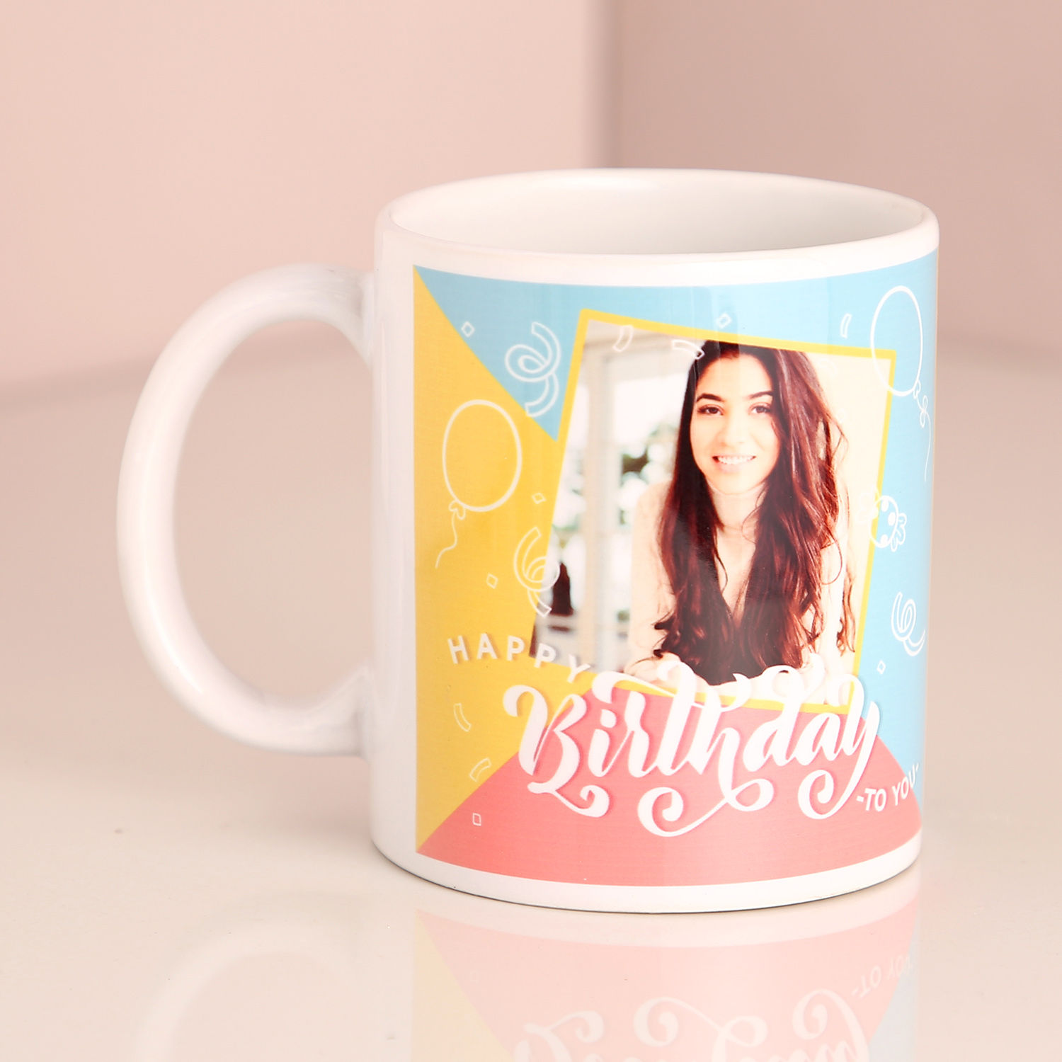 Buy/Send Birthday Girl Personalised Mug Online- Ferns N Petals