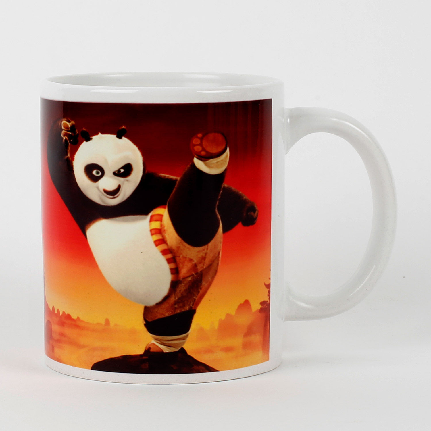 Buy/Send Kung Fu Panda Printed Cushion And Mug Combo- Hand Delivery ...