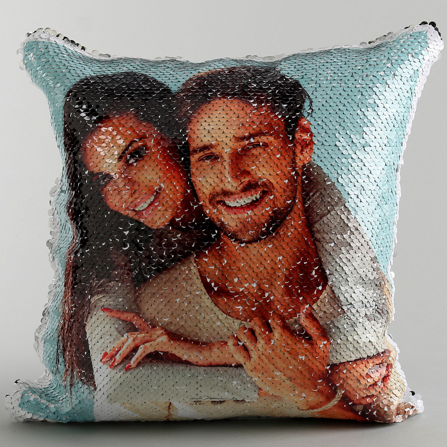 Buy/Send Personalised Sequin Cushion Online Ferns N Petals