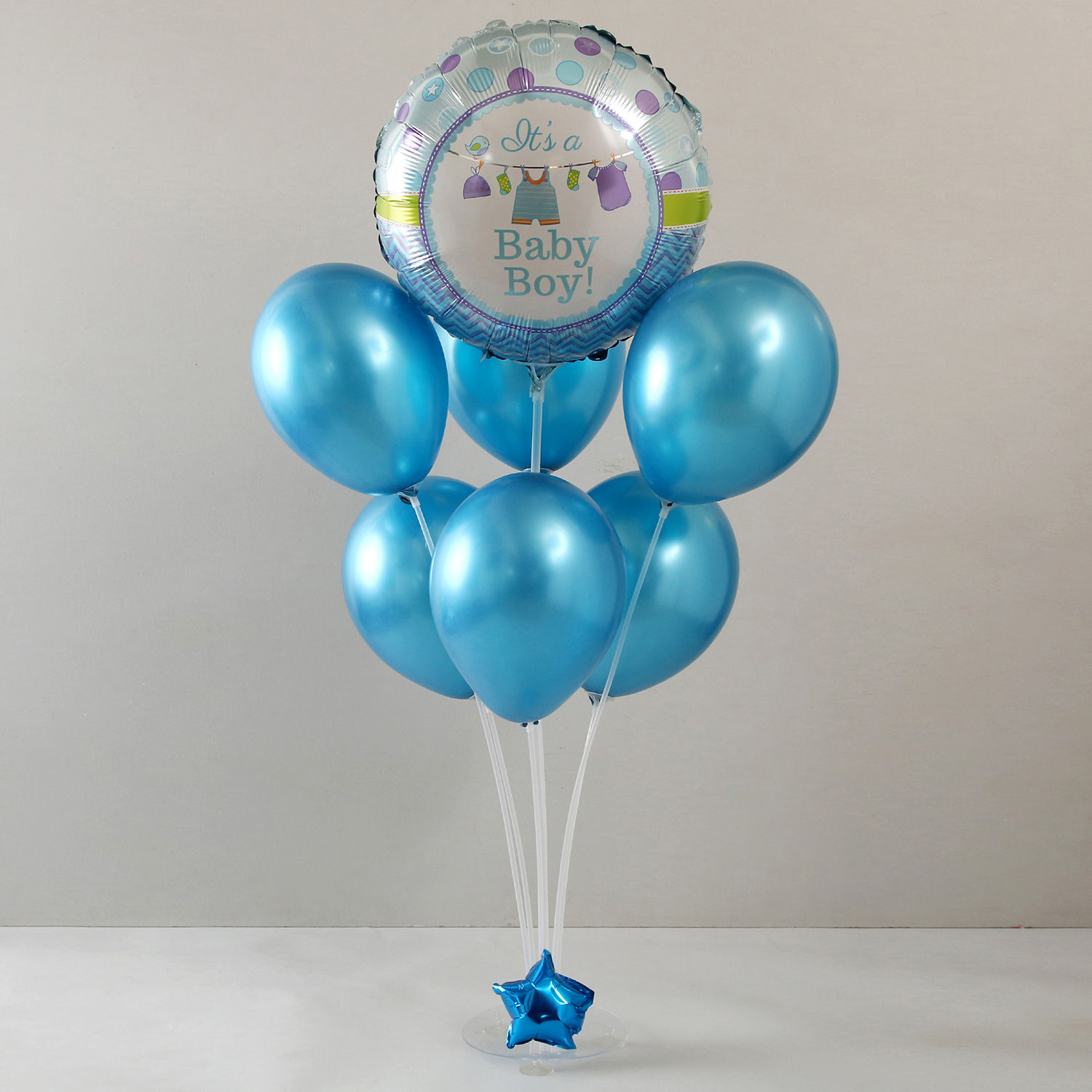 Buy/Send It's a Baby Boy Balloon Bouquet Online Ferns N Petals