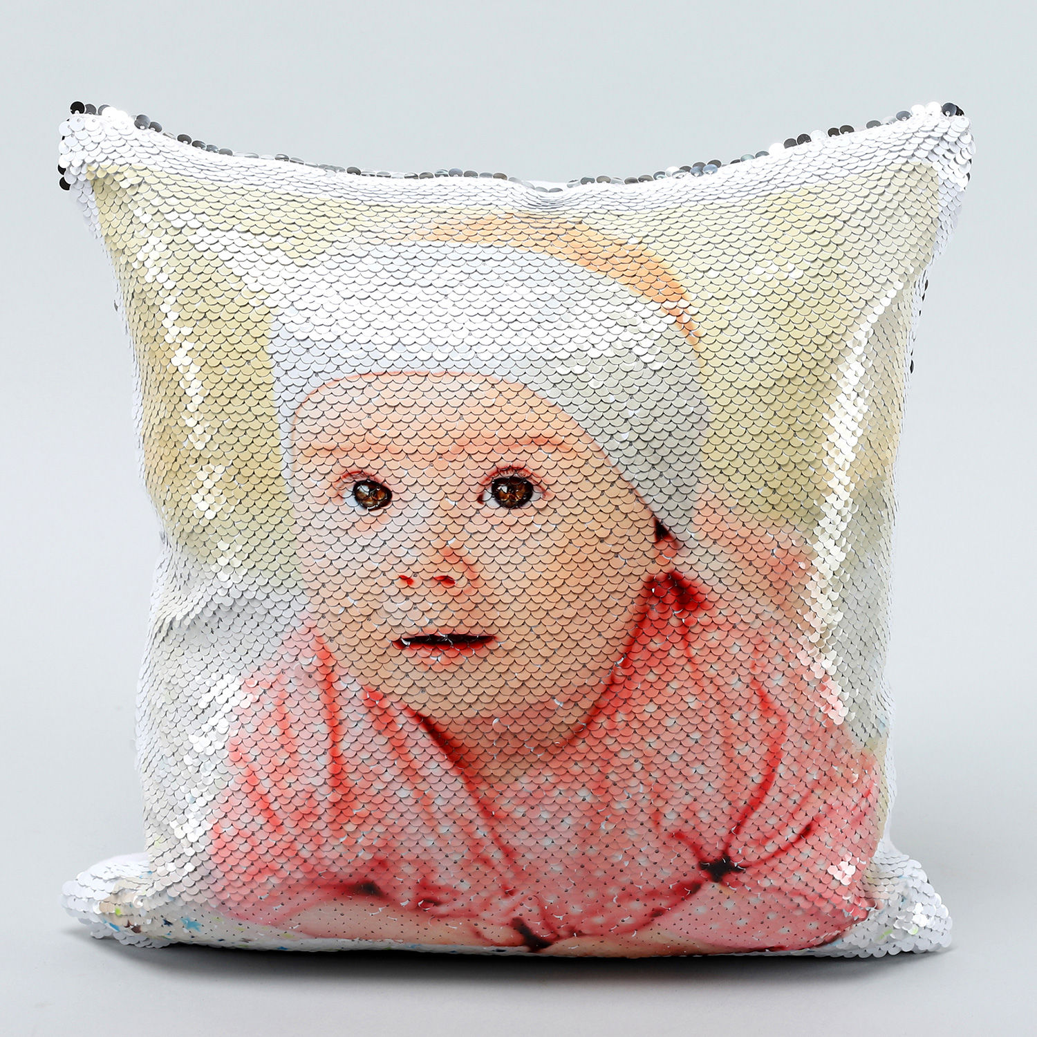 Buy/Send Personalised Bright Sequin Cushion Online Ferns N Petals