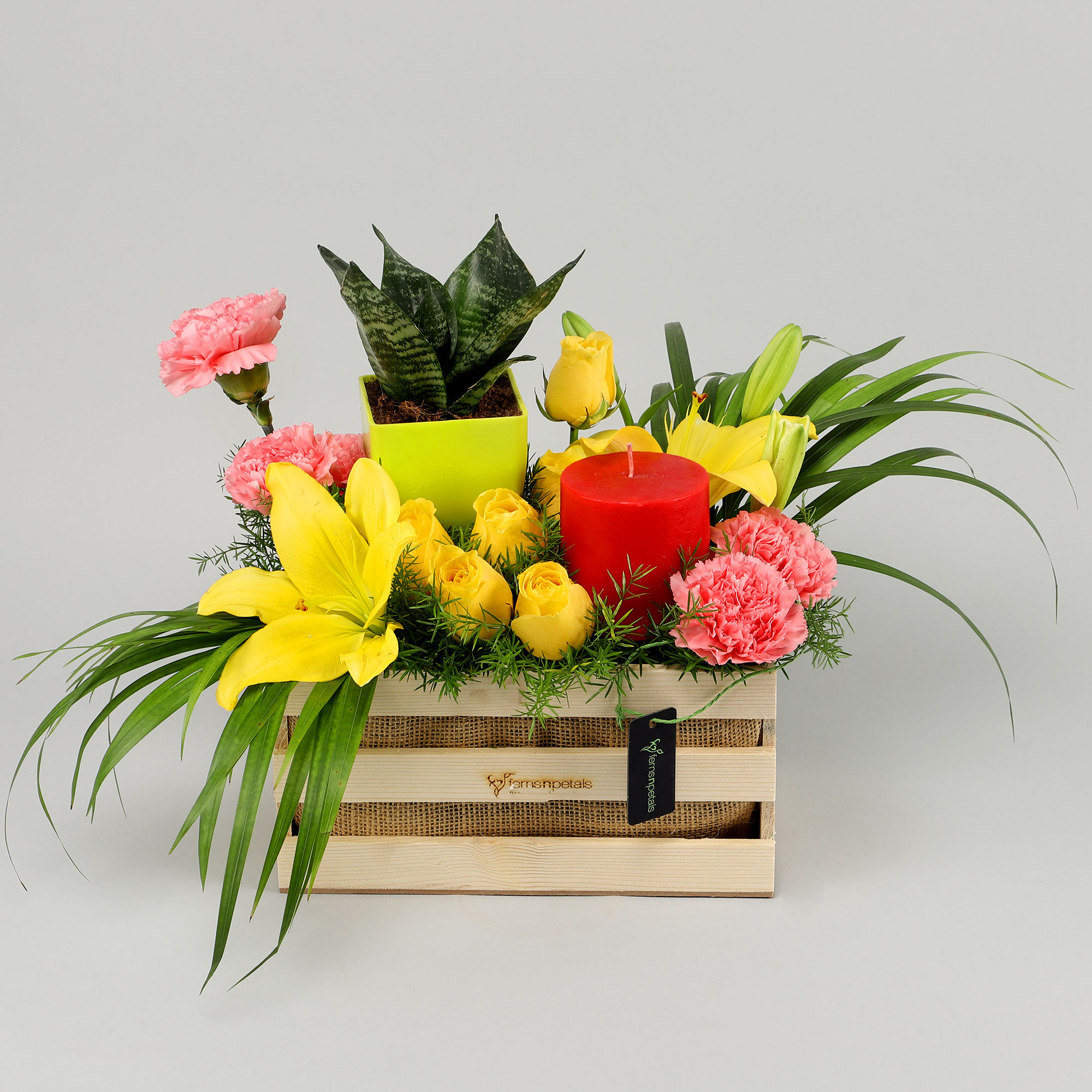 Buy/Send Exotic Garden Glory Arrangement Online Ferns N Petals