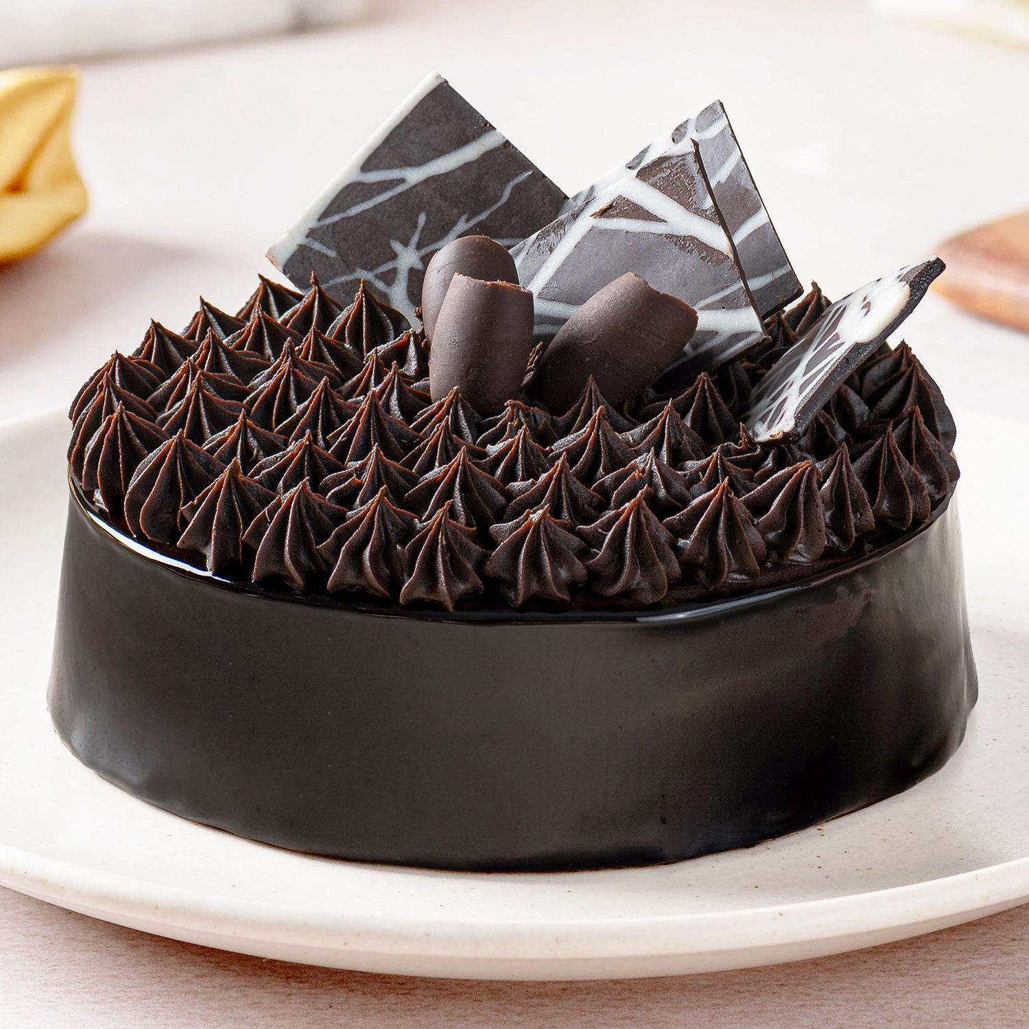 Buy/Send Fudge Brownie Cake Half kg Online Ferns N Petals