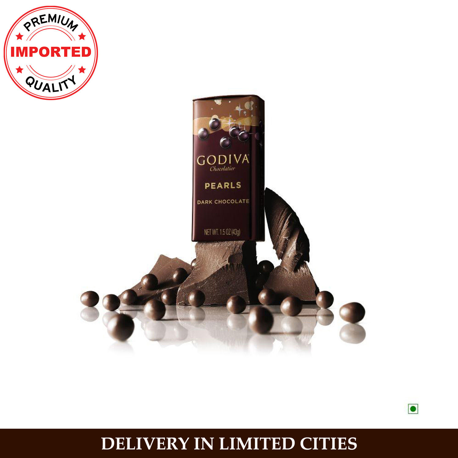 Buy/Send Godiva Dark Chocolate Pearls Online Ferns N Petals