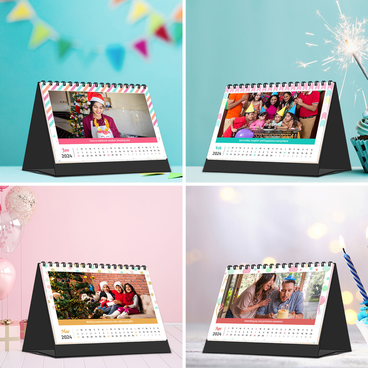 Buy/Send Personalised Happy Birthday Wishes Calendar Online Ferns N Petals
