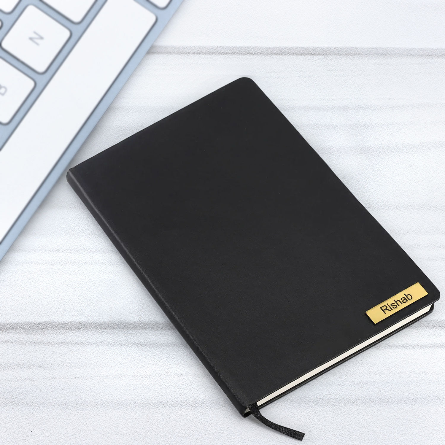Buy/Send Personalized Black Notebook Online Ferns N Petals